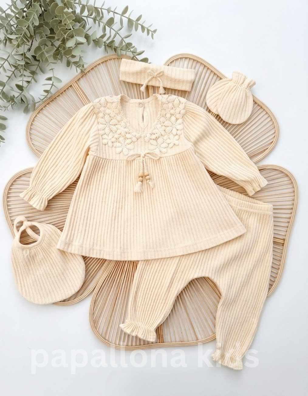 ☁️ طقم بيبي مريح 100% قطن للبشرة الحساسة