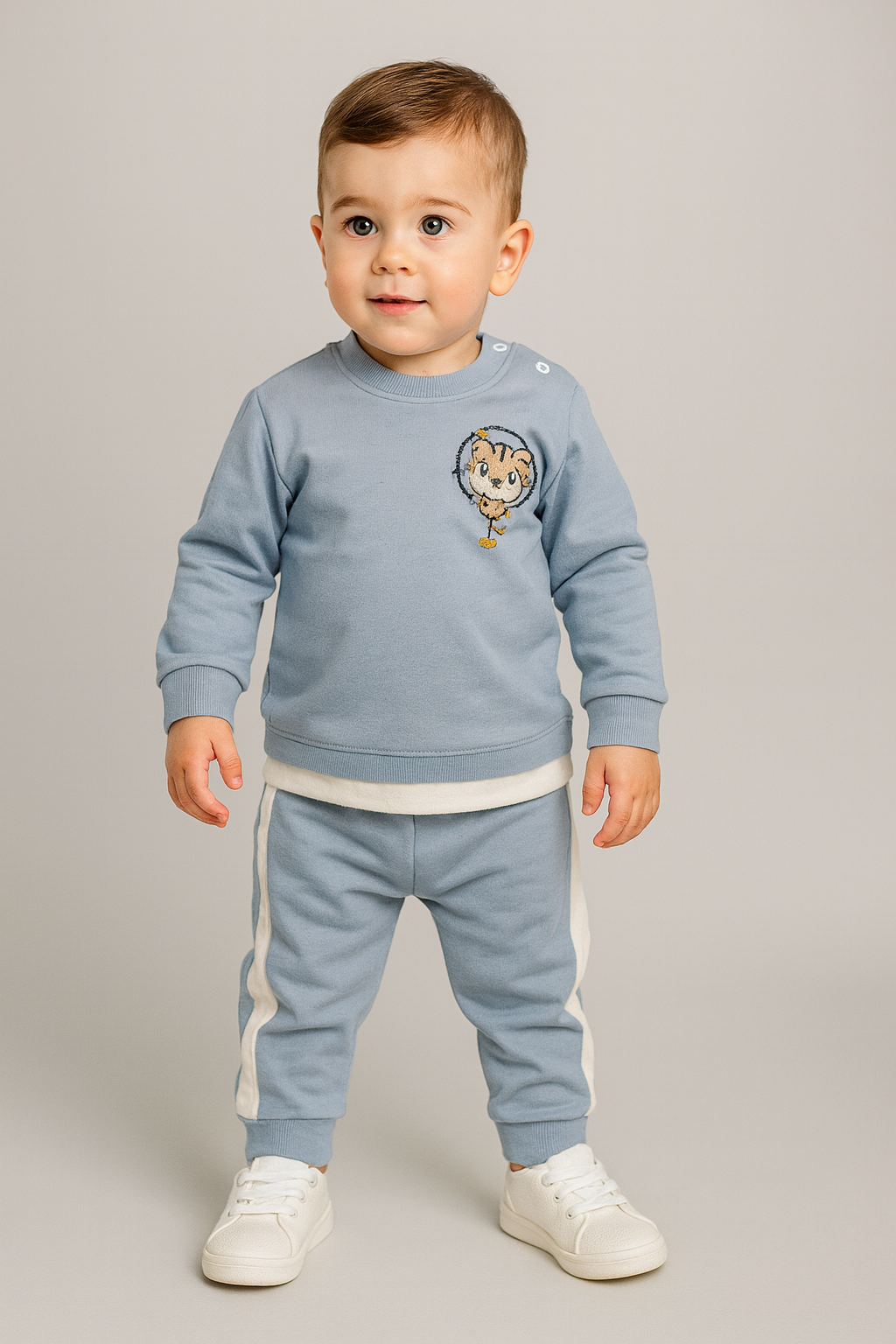 طقم  أولاد – مريح للارتداء اليومي بستايل رياضي