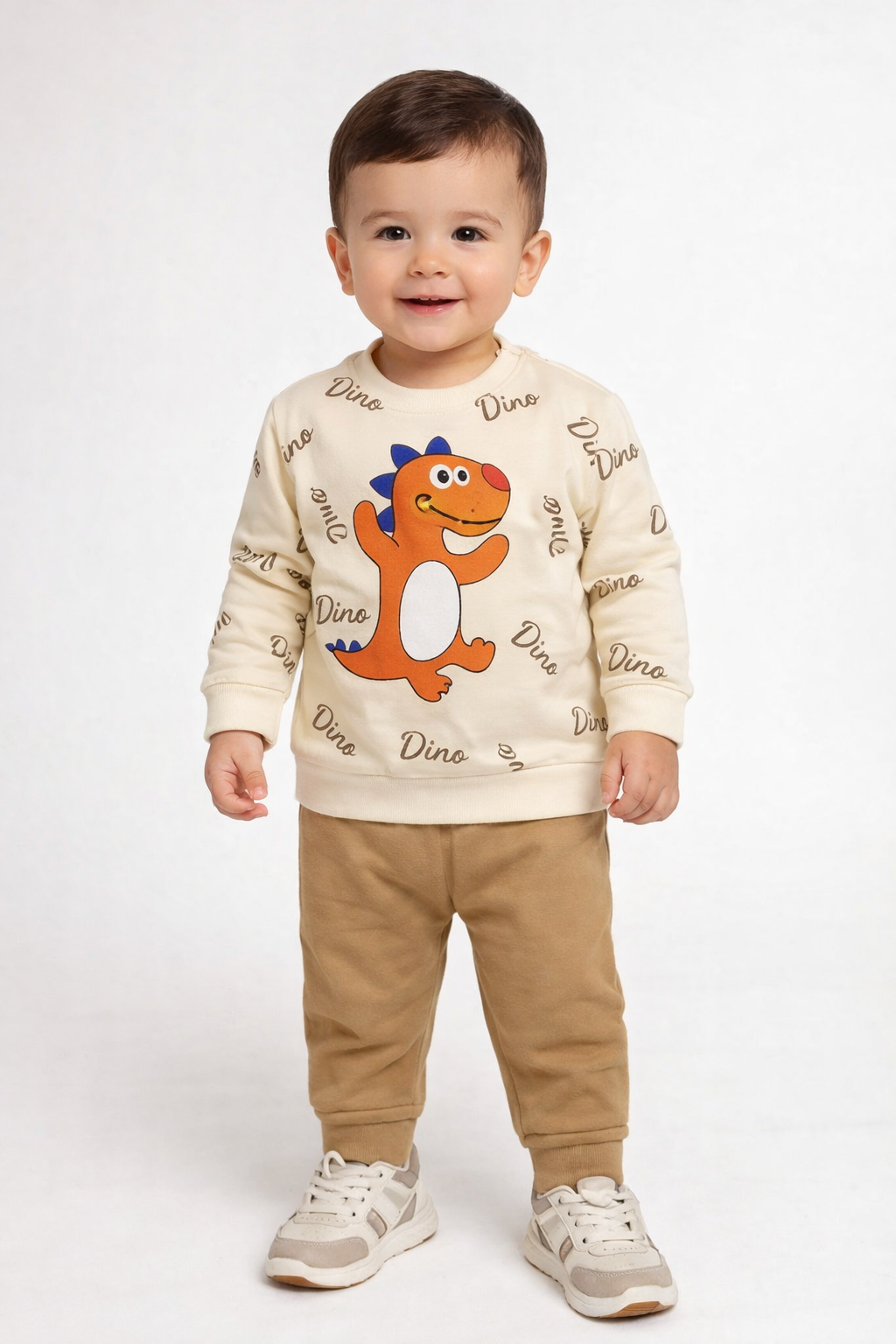 طقم بتصميم الديناصور Dino المرح