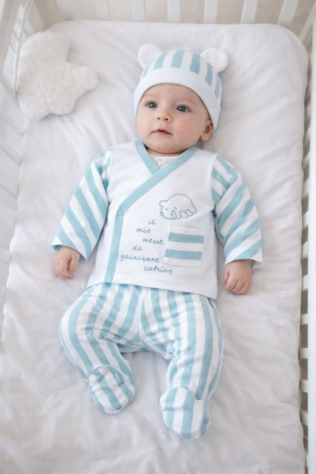 طقم بيبي فاخر – يجمع بين الراحة والنعومة والأناقة