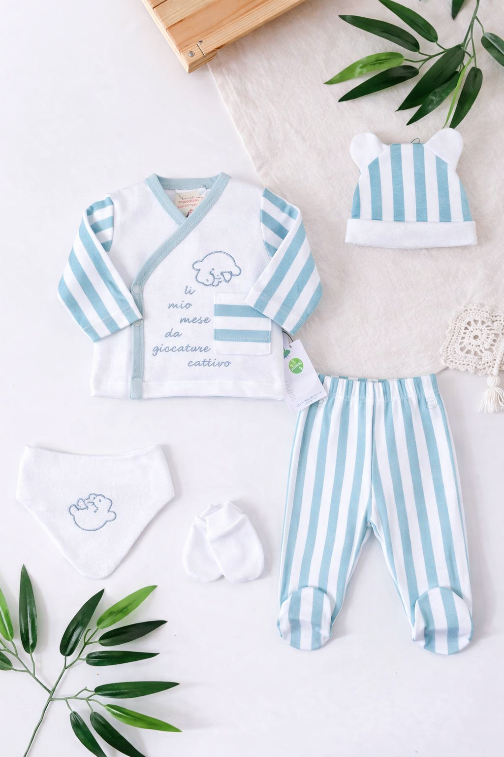 طقم بيبي فاخر – يجمع بين الراحة والنعومة والأناقة