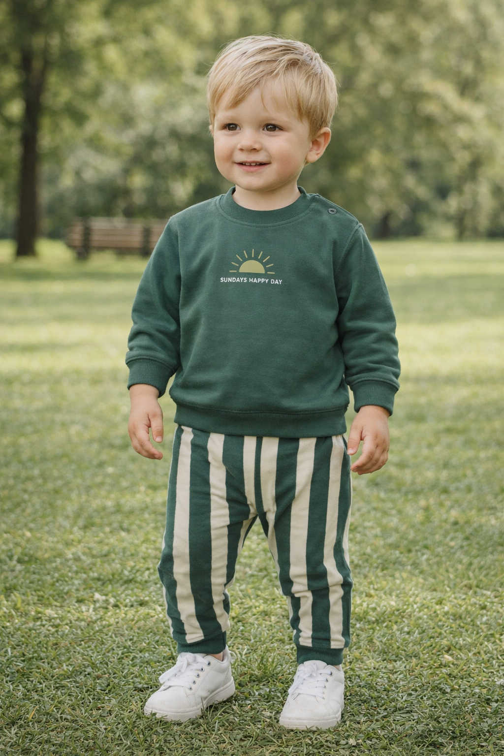 طقم أطفال كاجوال بخامة عالية الجودة