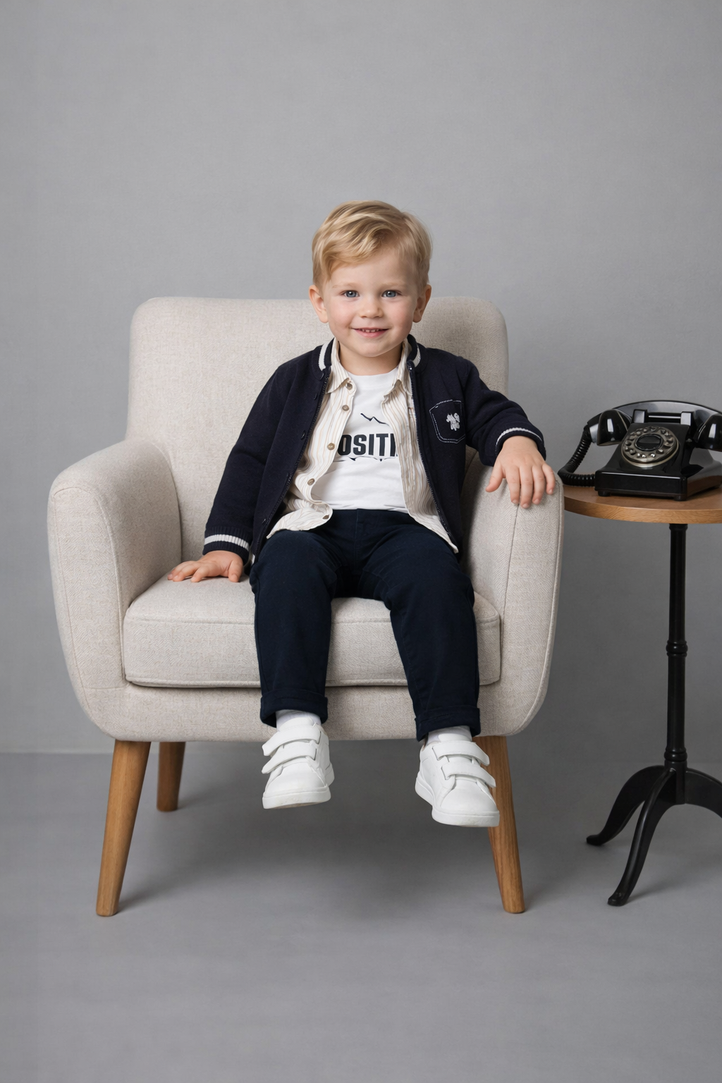 طقم أولاد 4 قطع بتصميم عصري – أناقة مريحة تناسب جميع الفصول