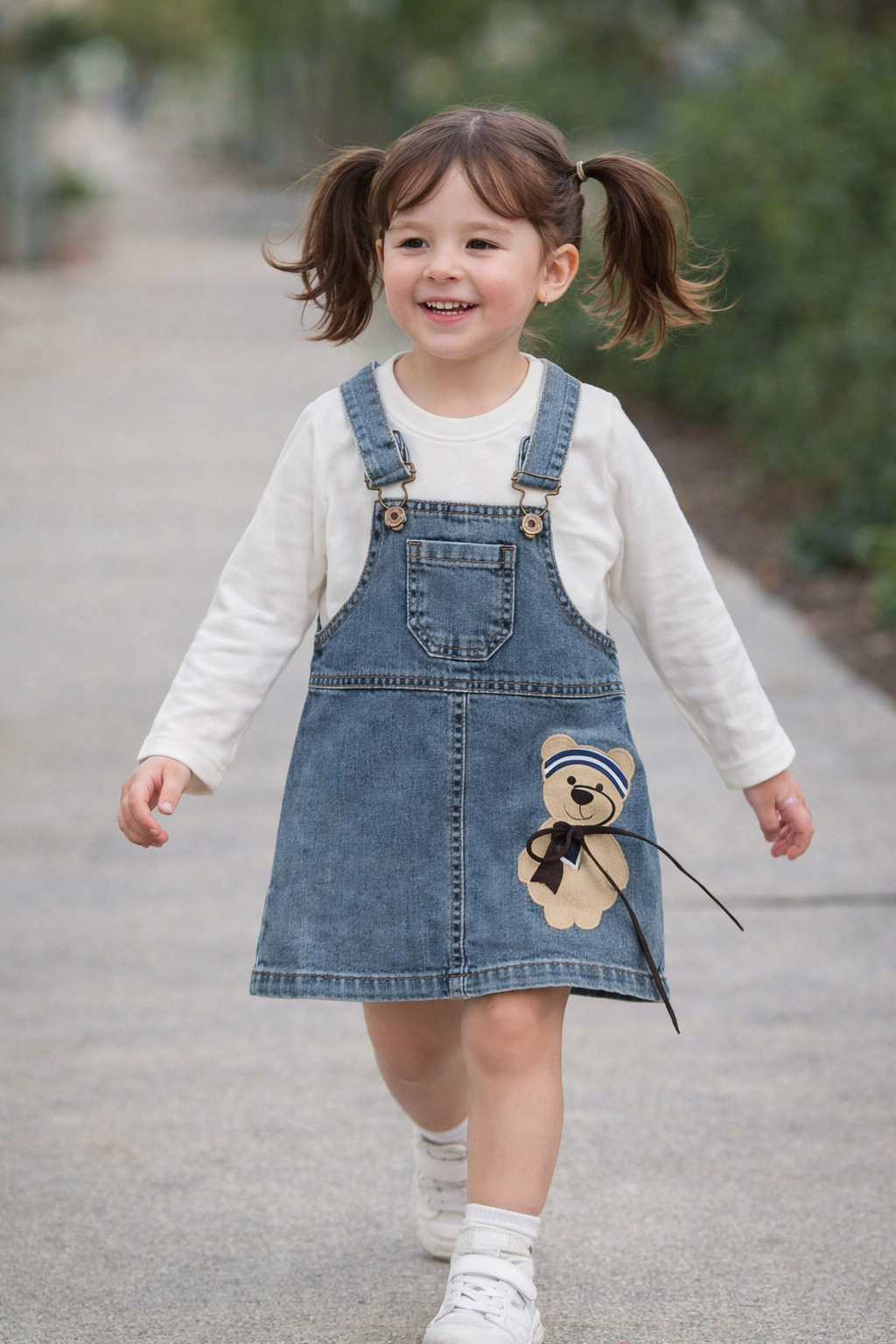 طقم بناتي جينز بإطلالة عصرية