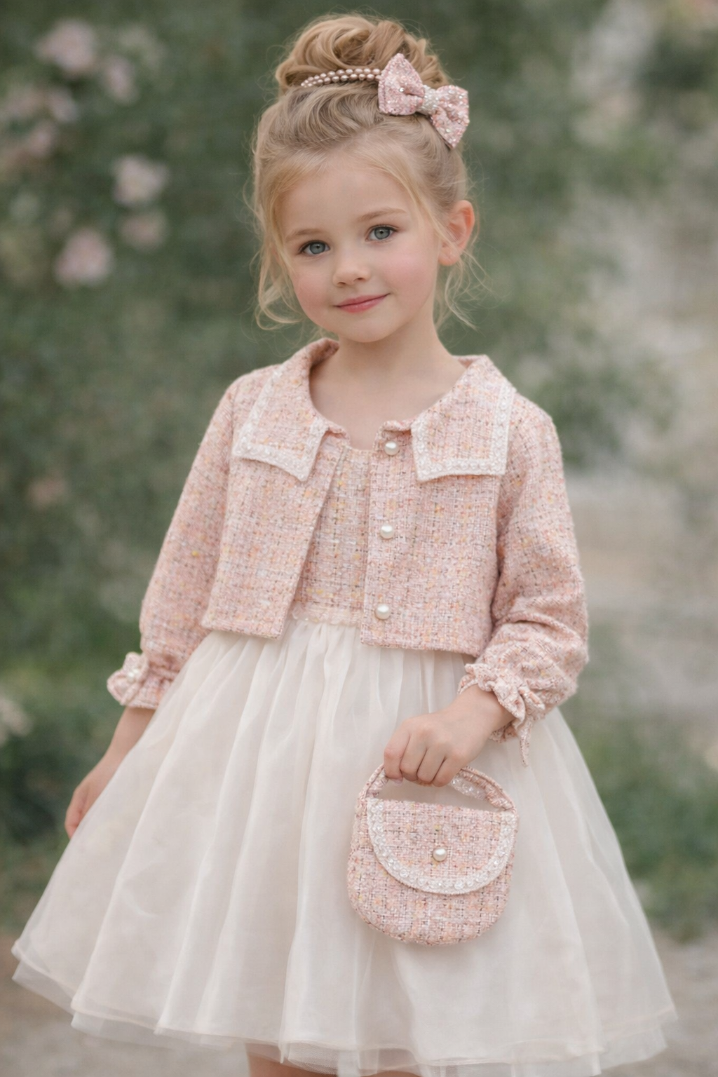 إطلالة أميرات | فستان بناتي راقٍ للمناسبات