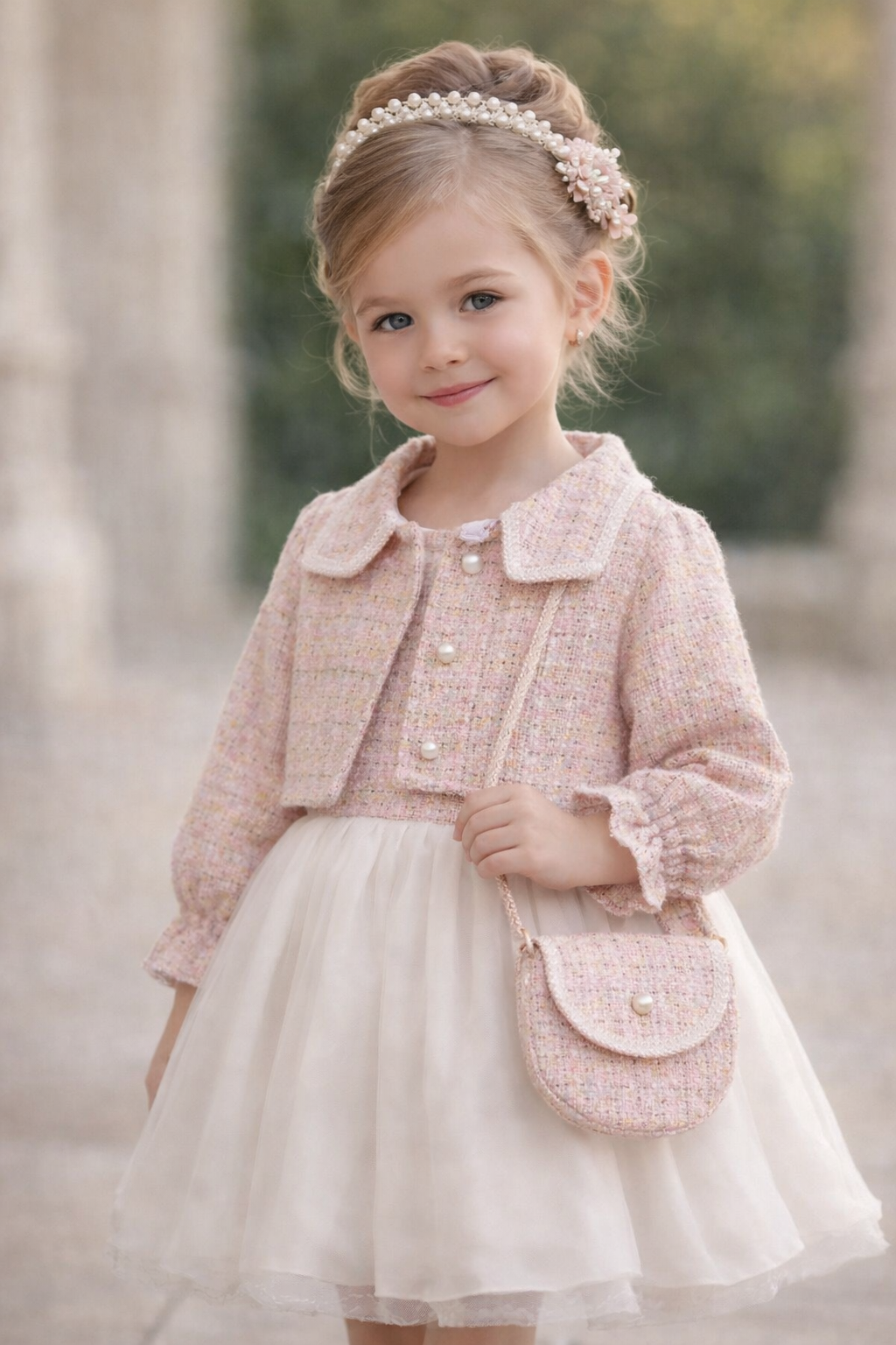 إطلالة أميرات | فستان بناتي راقٍ للمناسبات