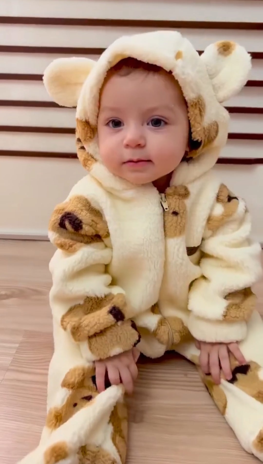 طقم دبدوب شتوي ناعم ودافئ للأولاد والبنات 👶✨