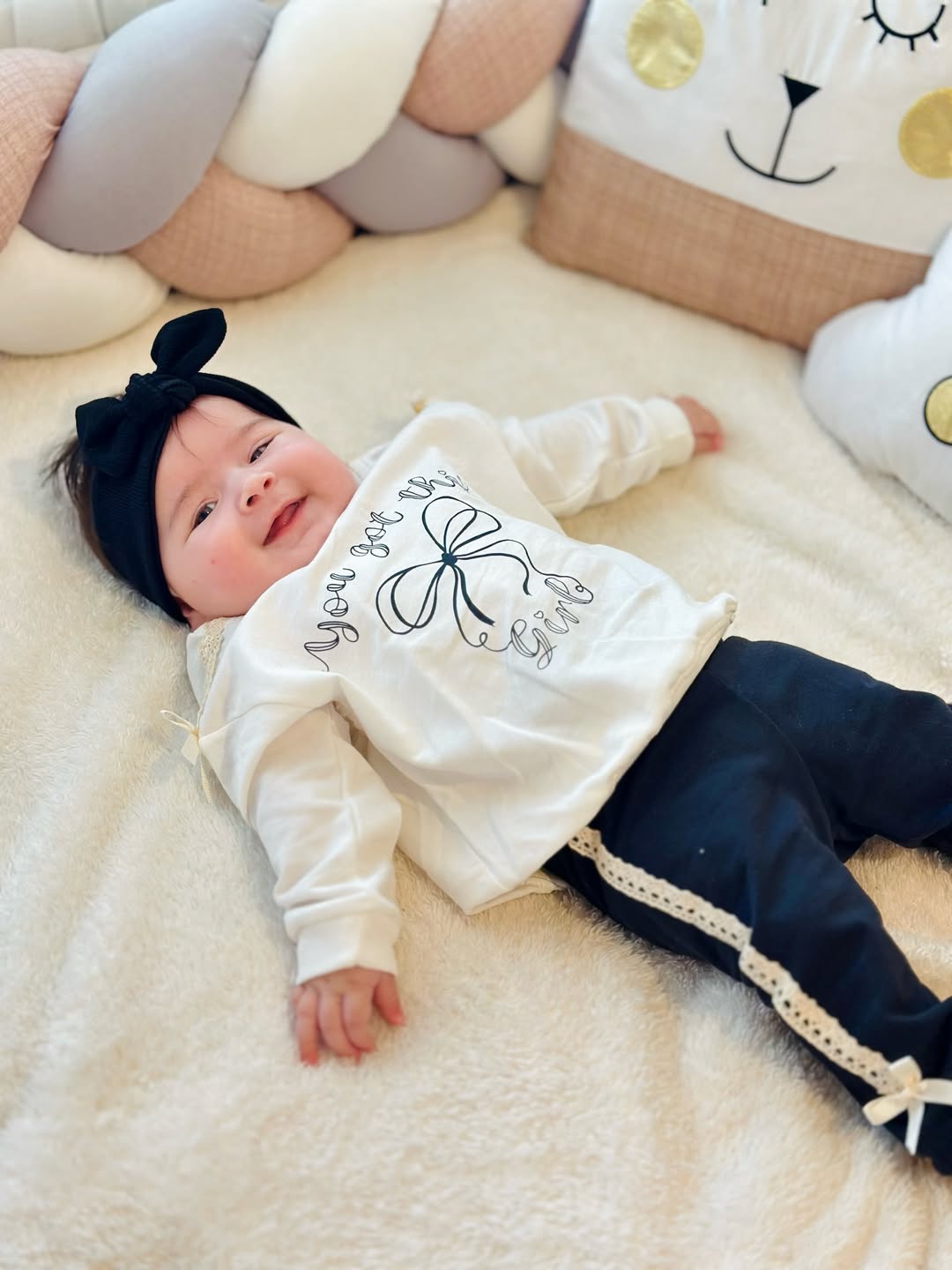 طقم أطفال بنات أنيق يناسب جميع المناسبات